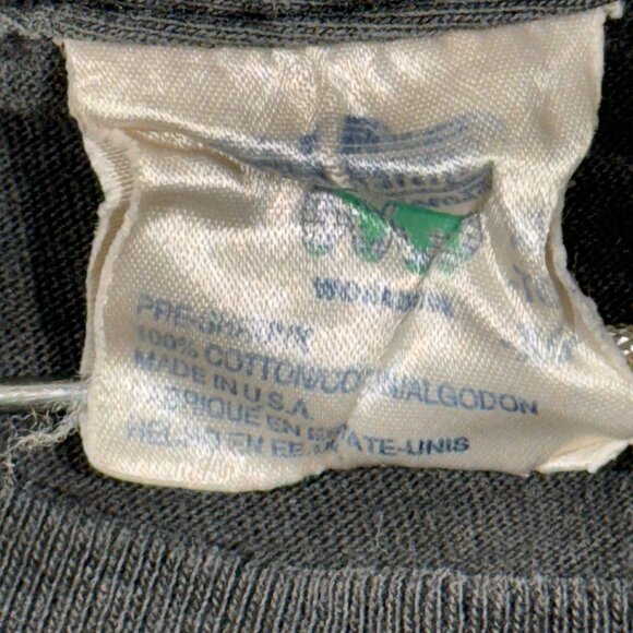 Vintage 90s Pantera Graphic T-Shirt XL Single Stitch Distressed Black - Picture 5 of 9